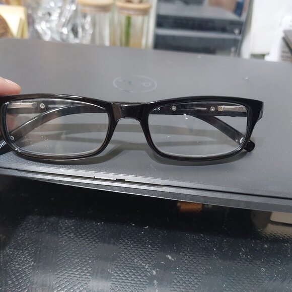 Simple Black Foster Grant Reading Glasses Readers 1.00 Power LO0715 Brandon BLK - Picture 5 of 9